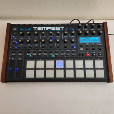 Dave Smith Instruments Tempest Analog Drum Machine / Synthesizer 2011 - 2018 - Black with Wood Sides