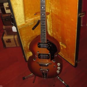 1966 Vox V283 Spider Hollowbody Bass image 2