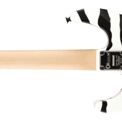 Charvel Satchel Pro-Mod DK22 HH FR M Electric Guitar, Satin White Bengal image 3