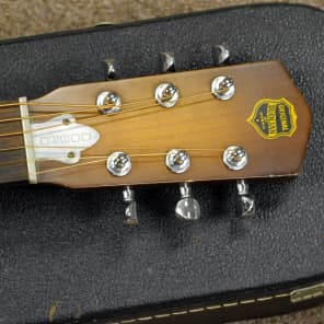 1988 Dobro Model 90 Duolian Bottleneck Acoustic Resonator Guitar with Hardshell Case image 6