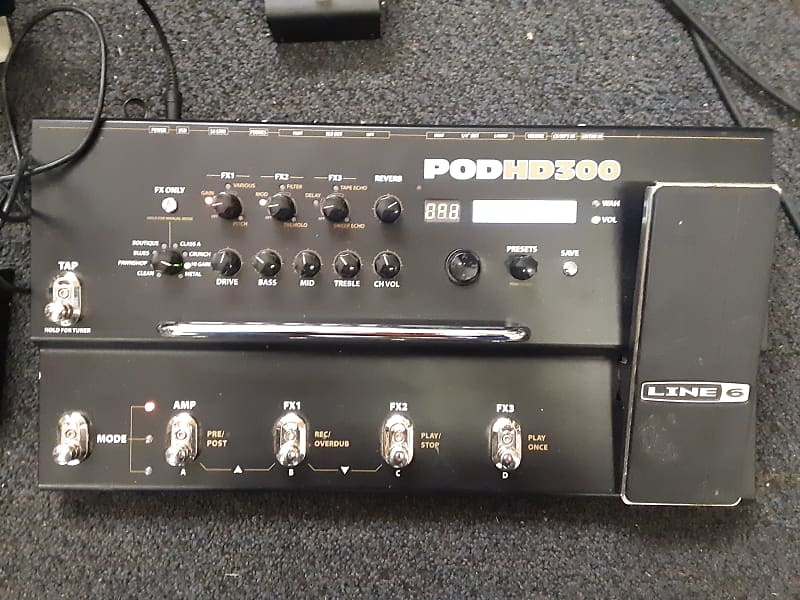 Line 6 POD HD300 Multi-Effect and Amp Modeler | Reverb
