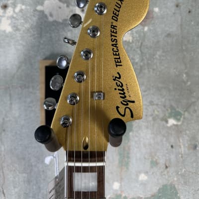 Mint Squier Paranormal Troublemaker Telecaster Deluxe - Aztec Gold image 7