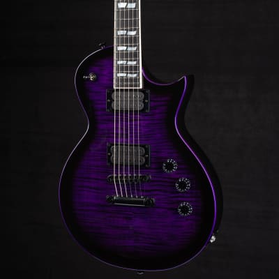 ESP USA Eclipse FM BH Single-cut Dark Purple Sunburst 242 image 3