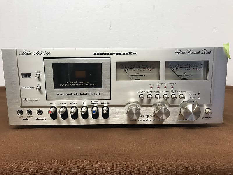 Marantz Vintage Stereo Cassette Deck Model 5030B | Reverb