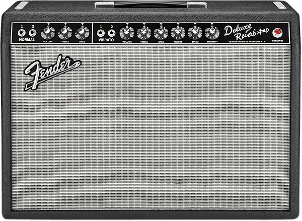 Fender 65 Deluxe Reverb Guitar Amplifier image 1