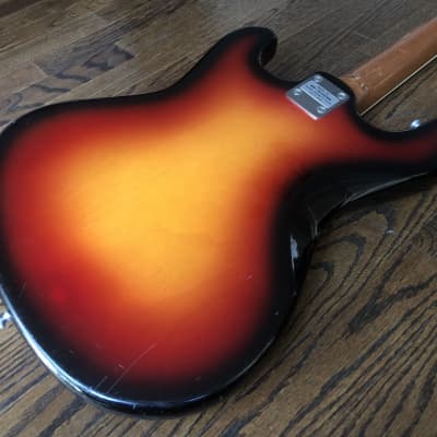 Sears Roebuck Model 319-1412 Electric Guitar 1970’s MIJ (Made In Japan) w/ Gig Bag image 15