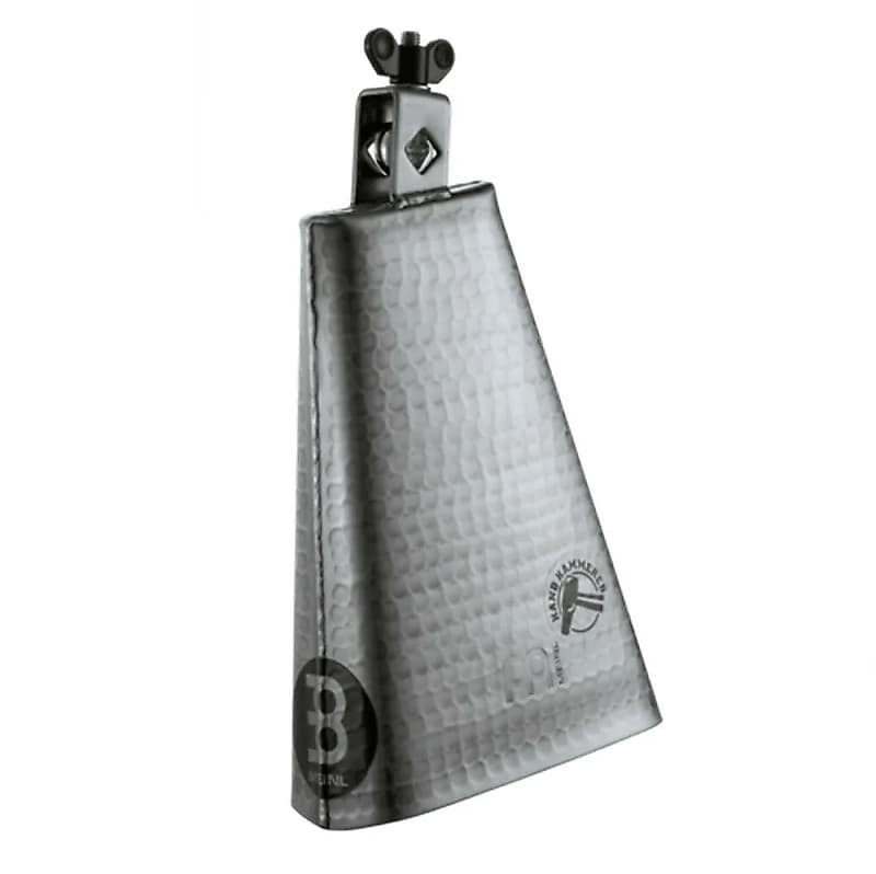 Meinl STB80BHHS 8" Big Mouth Hammered Steel Cowbell image 1