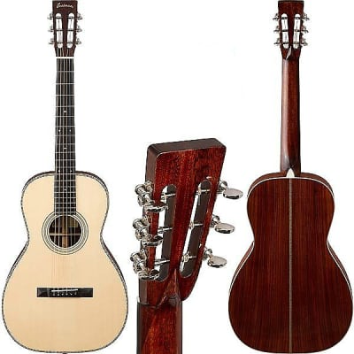 Eastman E20P Parlor Acoustic Guitar image 1