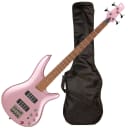 Ibanez SR300E Bass Guitar - Pink Gold Metallic PERFORMER PAK