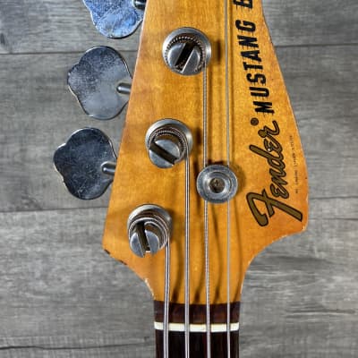 Fender Competition Mustang Bass 1971 Lake Placid Blue image 15