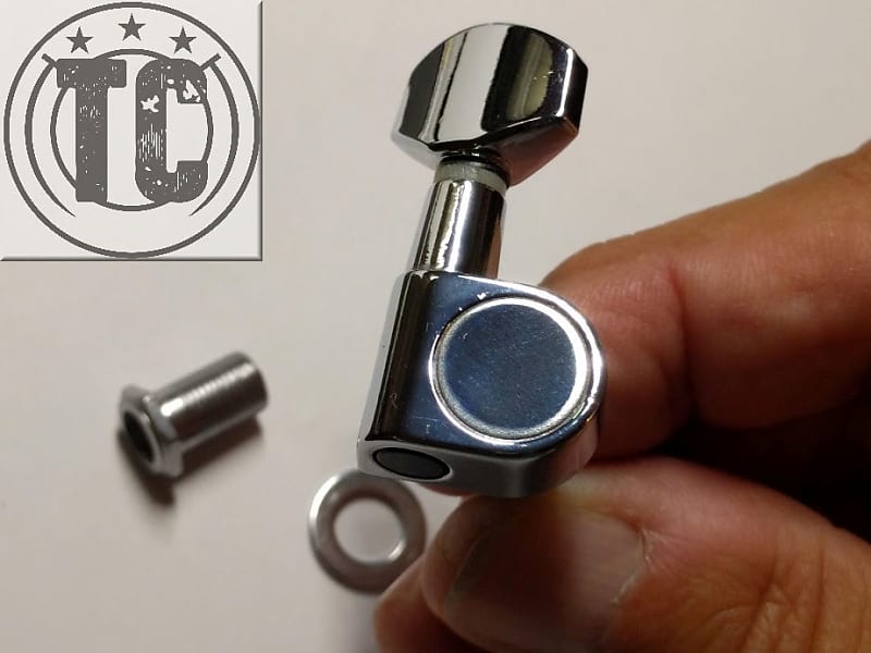 Single Fender Squier Guitar 2 Pin Tuning Peg Inline Tuner Reverb