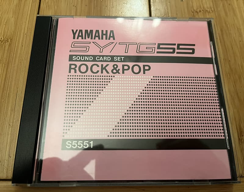 Yamaha SY/TG55 Sound Card-Rock & Pop | Reverb