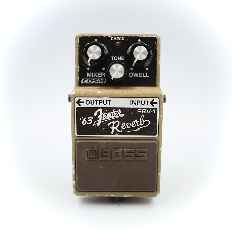 Boss FRV-1 '63 Fender Reverb With Original Box Guitar Effect