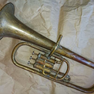 Unmarked baritone, For Parts/Repair/Decoration, 24 inch long image 1