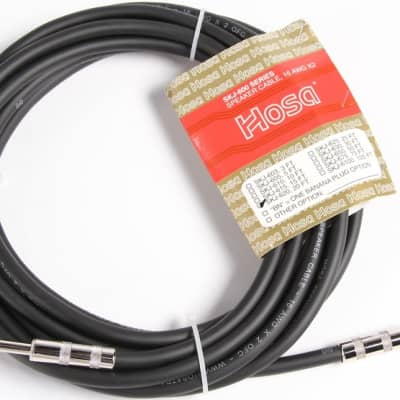 Hosa 1/4 in TS to Same - SKJ-600 - Speaker Cable