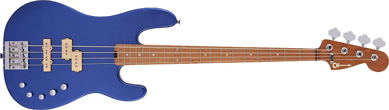 CHARVEL - Pro-Mod San Dimas Bass PJ IV  Caramelized Maple Fingerboard  Mystic Blue - 2965068554 image 1