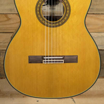 Takamine TC132SC Acoustic/Electric Classical Guitar Natural w/ Case image 2