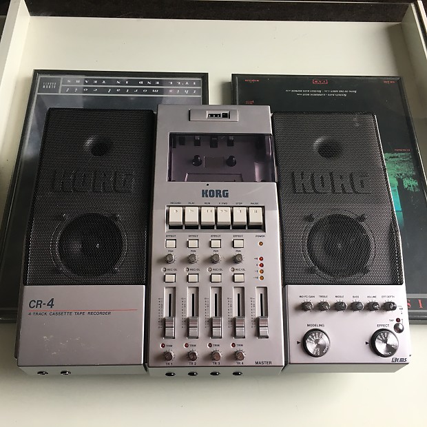 Korg CR-4 4 Track Cassette Recorder w/ Amp Modeling & Effects | Reverb