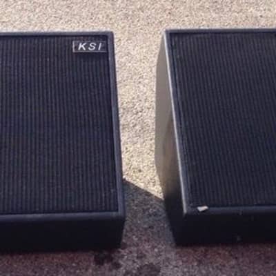 KSI Bi Amp Coaxial Floor Monitors B&C And PAS Loaded   ALL 4 for this price!!! image 2