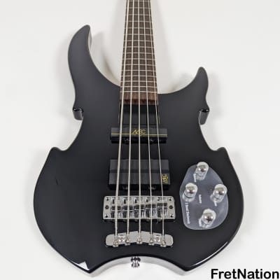 Warwick RockBass Vampyre 5-String Bass Solid Black MEC Active 2-Band 9.72 Pounds RB D 561288-21 image 4
