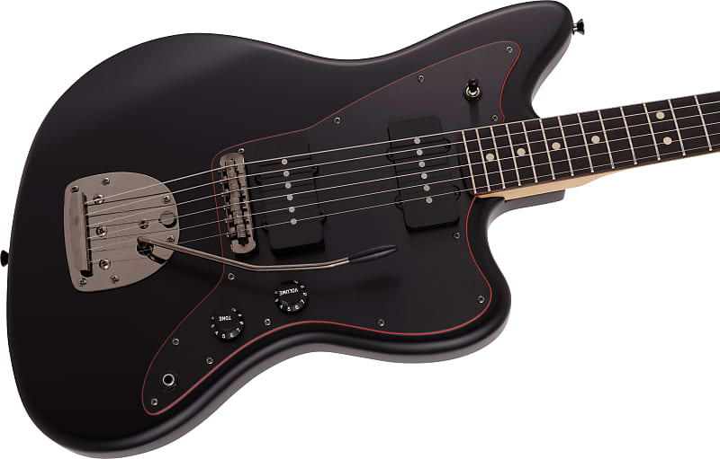 Fender Limited Edition MIJ Hybrid II Jazzmaster Noir | Reverb Canada