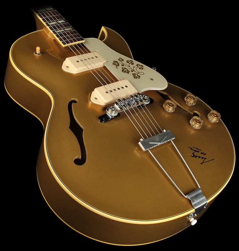 GIBSON ES-295 Limited Edition Scotty Moore BILLION GOLD image 1