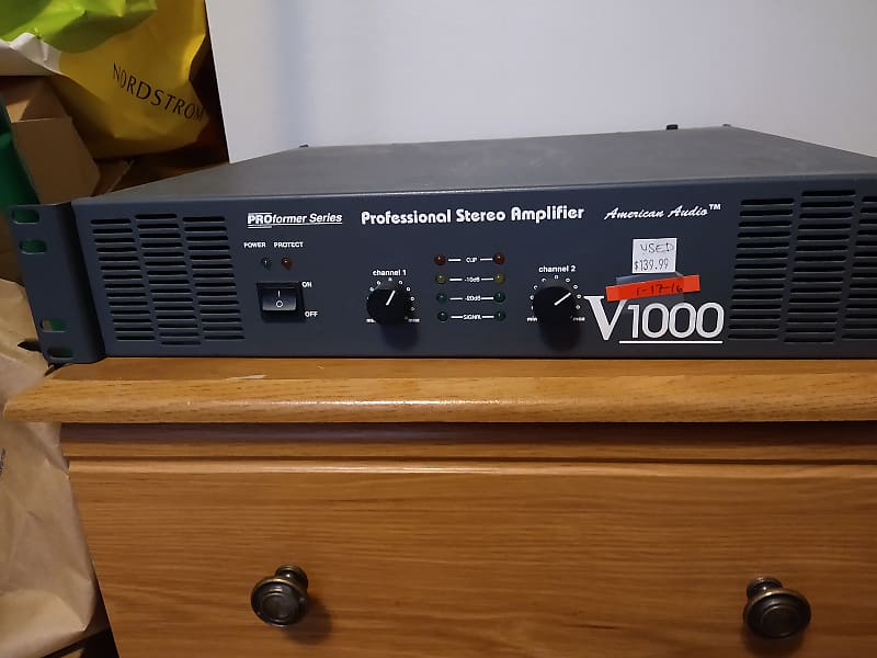 パワーアンプ アメリカンオ−ディオ　V1000 パワーアンプ アメリカンオ−ディオ V1000 Yahoo!オークション