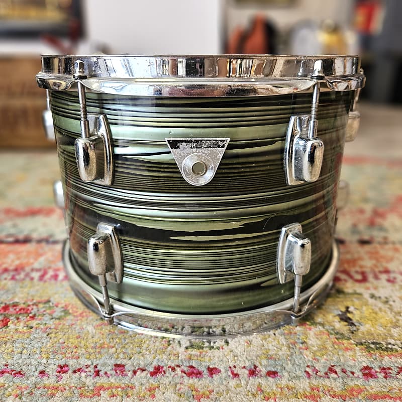 Ludwig Standard 13x9" 3-ply Rack Tom in Avocado Strata 1971 image 1