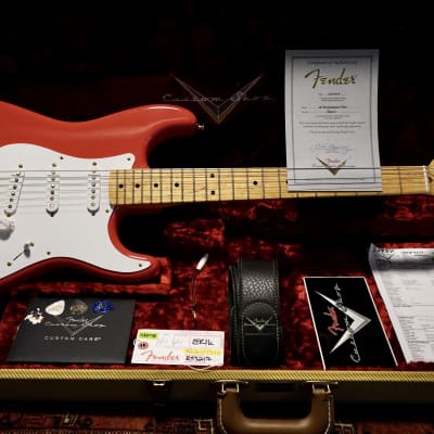 Fender Custom Shop '56 Reissue Stratocaster NOS 2018 Fiesta Red image 2