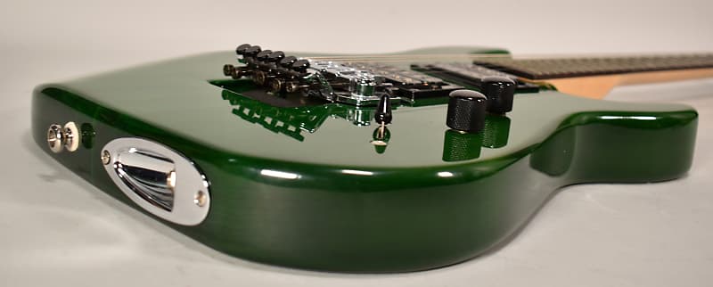 90's Hamer Diablo Slammer Trans Green Finish Floyd Rose