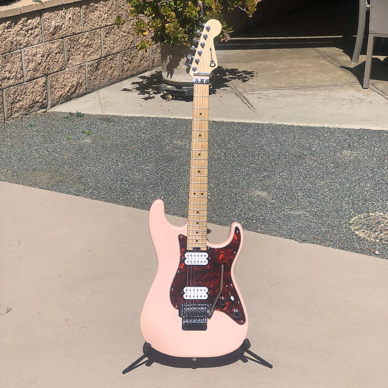 Charvel Pro-Mod So-Cal Style 1 HH FR M 2020 - 2021 Satin Shell Pink image 1
