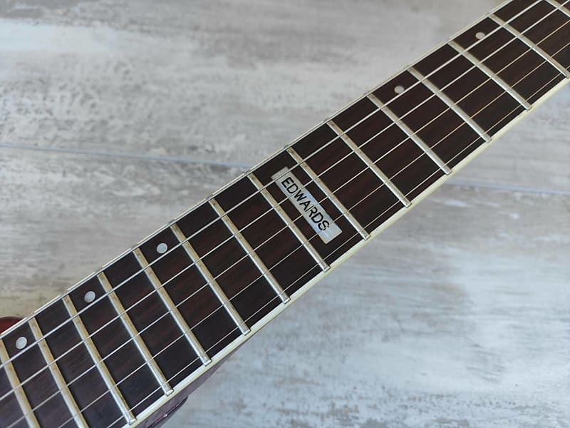 1990's Edwards Japan (by ESP) E-C-98V Flying V (Red) | Reverb