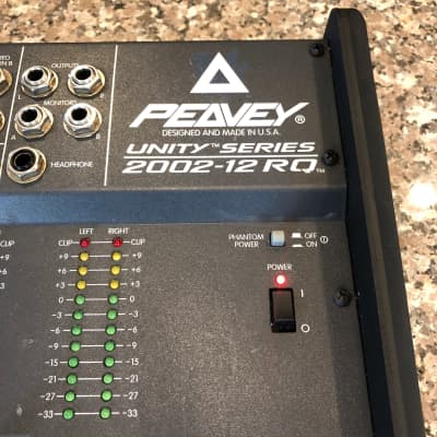 Peavey Unity Series 2002-12 RQ | Peavey Console | Peavy Mixer Late