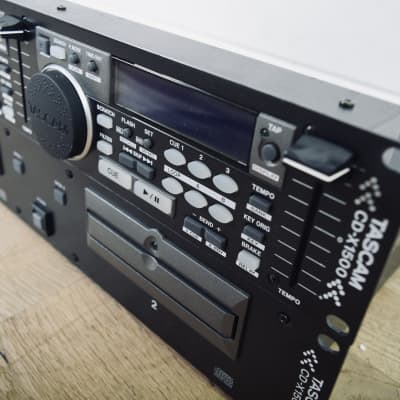 TASCAM CD-X1500 Rack Mount Dual CD Player (church | Reverb Finland