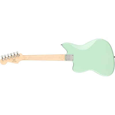 Squier (Fender) Mini Jazzmaster HH Guitar, Maple Fingerboard, Surf Green image 4