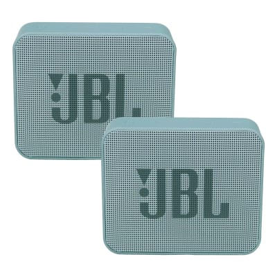 2x JBL Go 2 Wireless Waterproof Speaker Cyan image 1