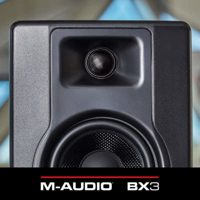 M-Audio BX3 3.5 Studio Monitors, HD PC Speakers for Recording and  Multimedia with Music Production Software, 120W, Pair, Black