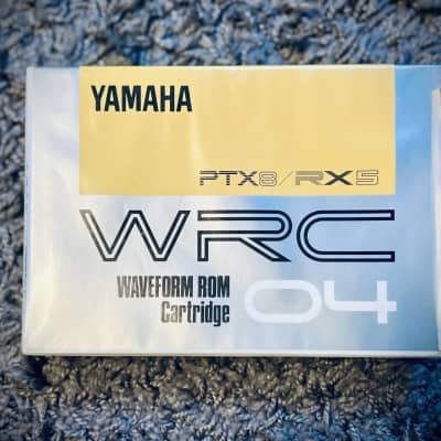 Buy used Yamaha  WRC04 Sounds for RX5 & PTX8 80s