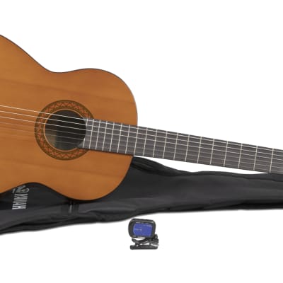 Yamaha C40 PKG Nylon String Classical Guitar GigMaker Starter Pack for sale