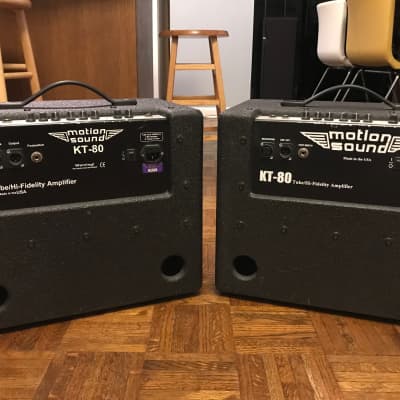 2 Motion Sound KT-80 amplifiers image 2