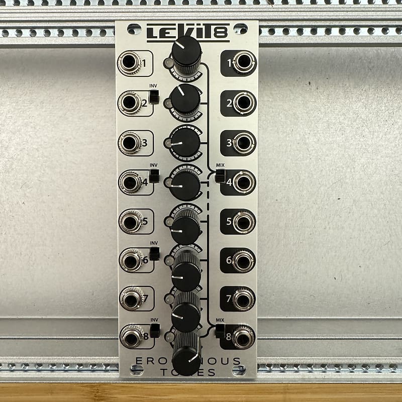 Erogenous Tones Levit8 Multifunction Eurorack Utility Module Reverb