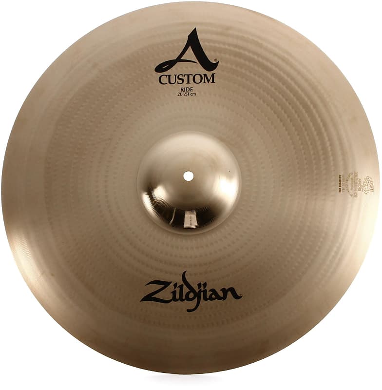 Zildjian 20 inch A Custom Ride Cymbal (3pack) Bundle Reverb