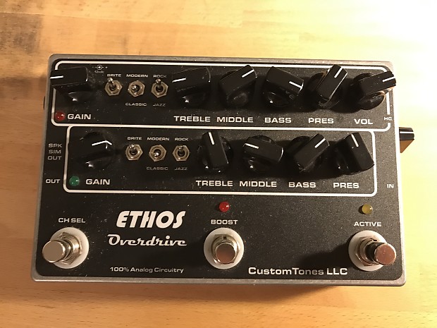 Custom Tones Ethos Overdrive TLE | Reverb
