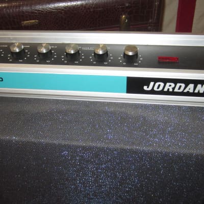 ~1969 Jordan Entertainer J110 Black Clean w Original leather cover image 1