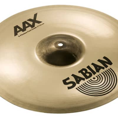 Sabian AAX X-Plosion 17" Fast Crash Cymbal - 21785XB (Brilliant) image 1