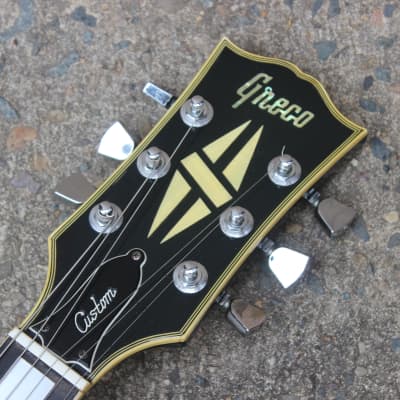 1972 Greco Japan EG-420B Les Paul Custom (Ebony) | Reverb