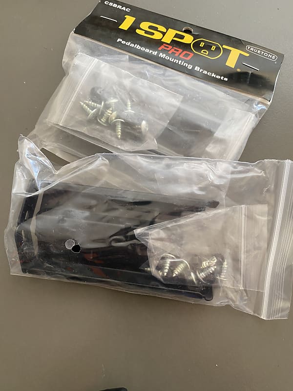 Two Sets of Trutone One Stop Pedalboard Mounting Brackets Reverb