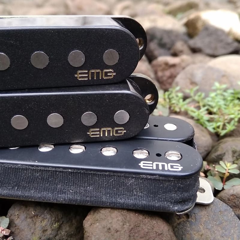 EMG Pickups / Super 77-7 Set / Electric Guitar Pickups, Bass