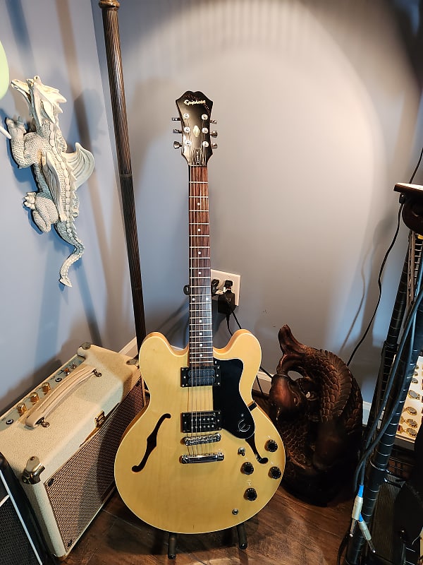 驚きの値段 - 1997 ES-335 Epiphone Natural Reverb | ギター