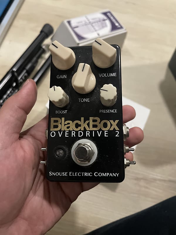 Snouse Black Box Overdrive 2 Stage Pro Reverb